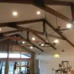 Custom steel barndominium interior