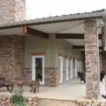 Custom steel barndominium