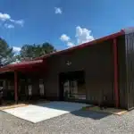 Custom steel barndominium