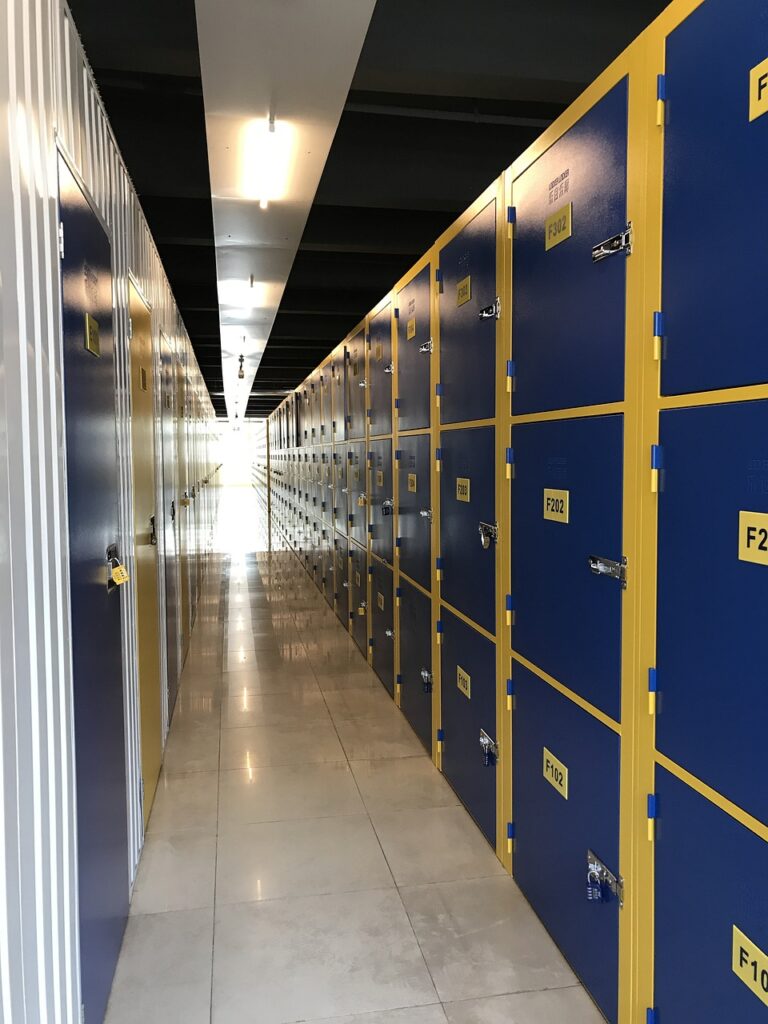 Self Storage Facility Hallway 
